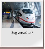 Zug verspätet?